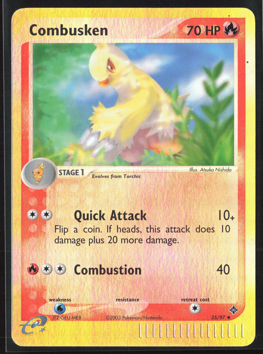 EX Dragon #25/97 Combusken Reverse Holo 30222