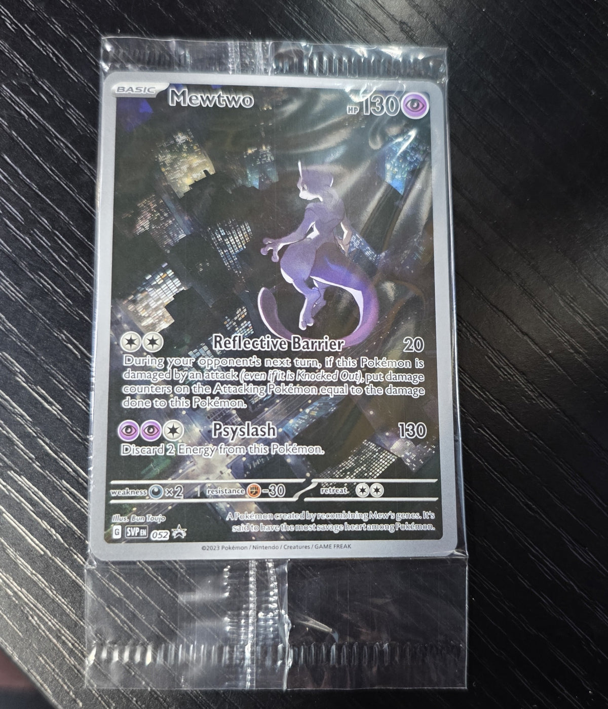 SV: Scarlet & Violet Promo Cards #052 Mewtwo Holo Sealed 30235