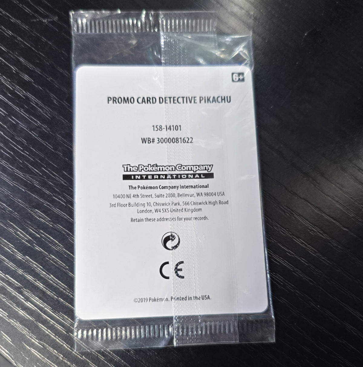 SM Promos #SM190 Detective Pikachu Stamped Holo Sealed 30240