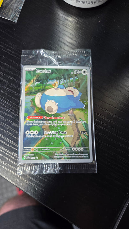 SV: Scarlet & Violet Promo Cards #051 Snorlax Holo Sealed 30241