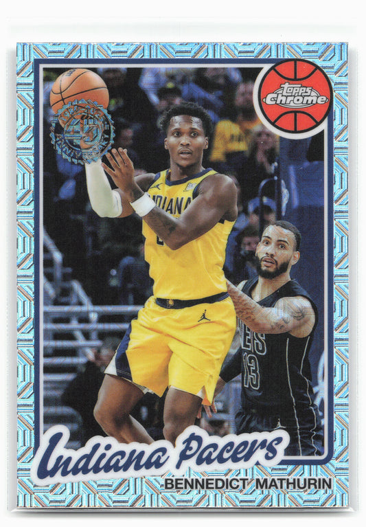 2025-26 Topps #TC-BM Bennedict Mathurin 1980-81 Topps Chrome Basketball 30254