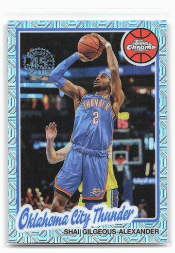 
2025-26 Topps #TC-SG Shai Gilgeous-Alexander 1980-81 Topps Chrome 30255