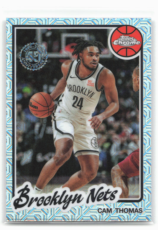 2025-26 Topps #TC-CT Cam Thomas 1980-81 Topps Chrome Basketball 30259