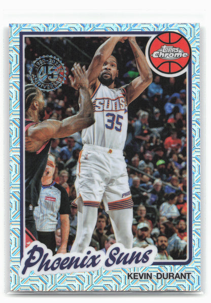 2025-26 Topps #TC-KD Kevin Durant 1980-81 Topps Chrome Basketball