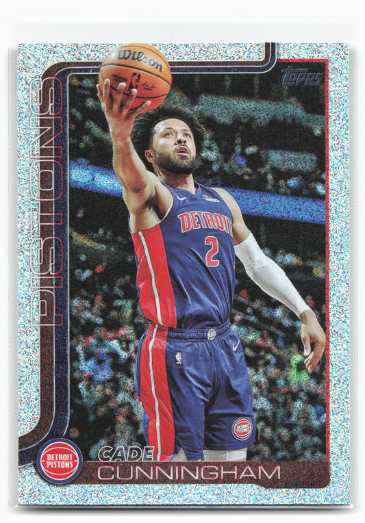 2025-26 Topps #40 Cade Cunningham Sandglitter