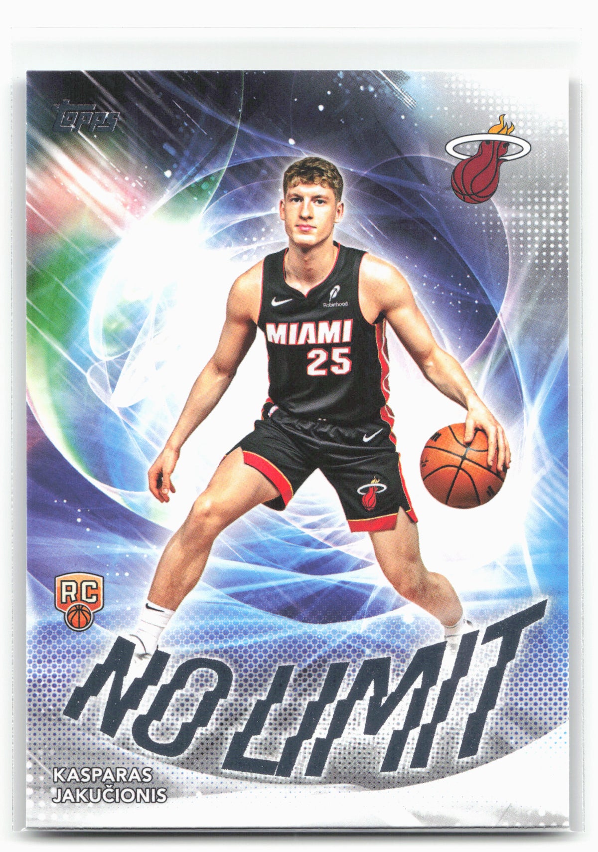 2025-26 Topps #NL-20 Kasparas Jakučionis No Limit 30270