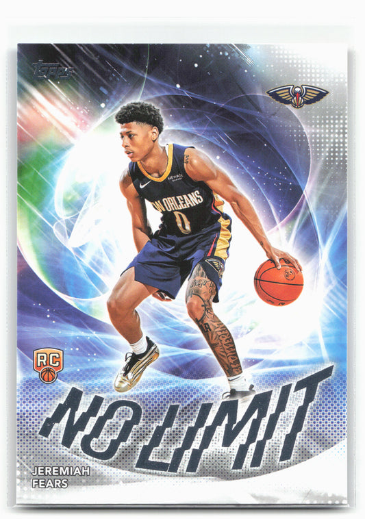 2025-26 Topps #NL-7 Jeremiah Fears No Limit 30272