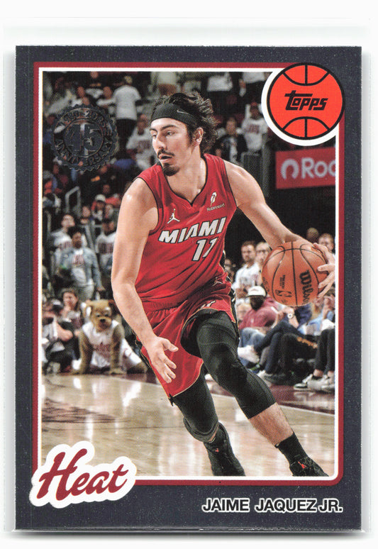 2025-26 Topps #80BK-29 Jaime Jaquez Jr. 1980-81 Topps Basketball 30276