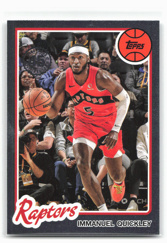 2025-26 Topps #80BK-8 Immanuel Quickley 1980-81 Topps Basketball 30277