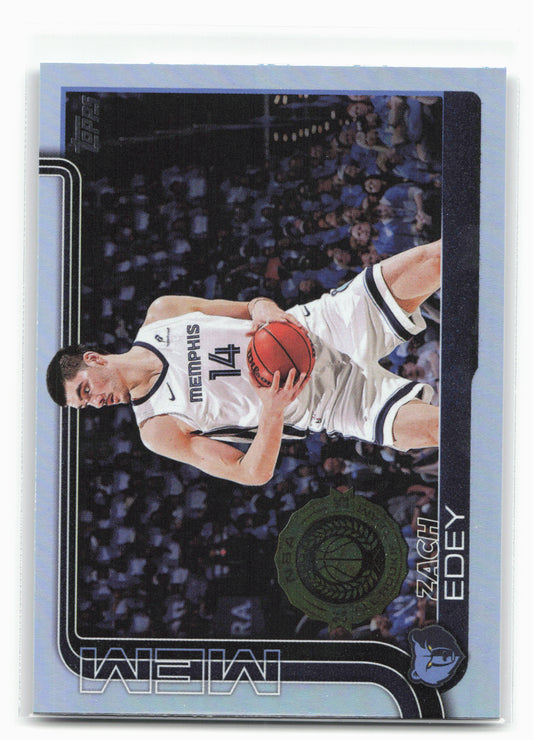 2025-26 Topps #186 Zach Edey Rainbow Foilboard 30283