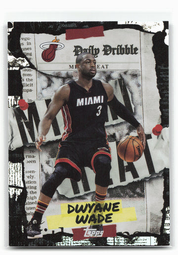 
2025-26 Topps #DD-29 Dwyane Wade The Daily Dribble 30297