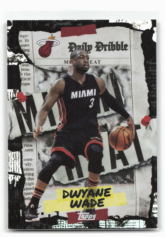 2025-26 Topps #DD-29 Dwyane Wade The Daily Dribble 30297