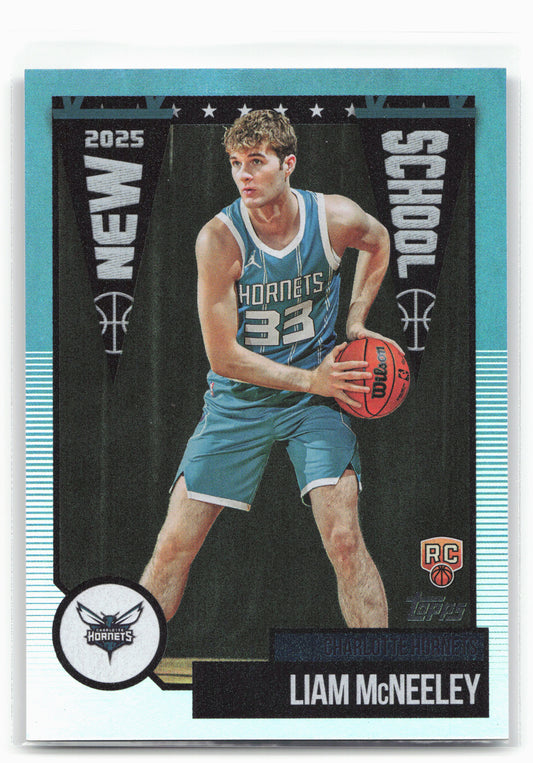 2025-26 Topps #NS-29 Liam McNeeley New School 30298