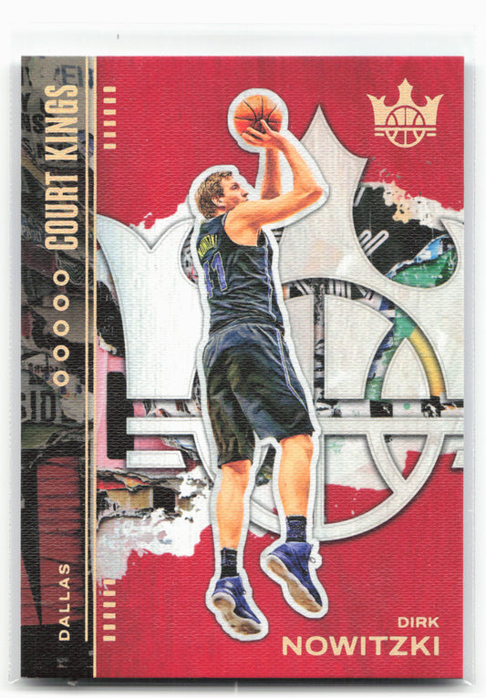 2025-26 Panini Court kings #86 Dirk Nowitzki Red /149