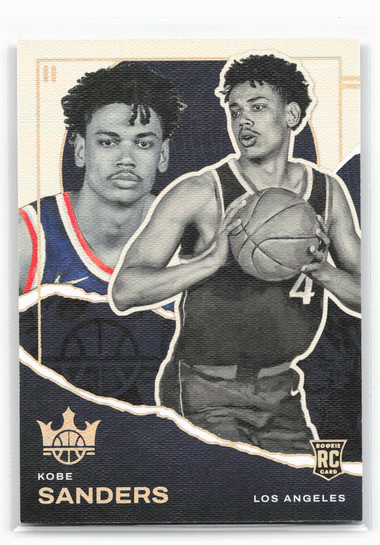 2025-26 Panini Court Kings #155 Kobe Sanders Rookies II