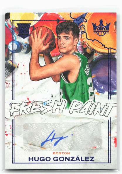 2025-26 Panini Court Kings #FP-HUG Hugo Gonzalez Fresh Paint 02/15