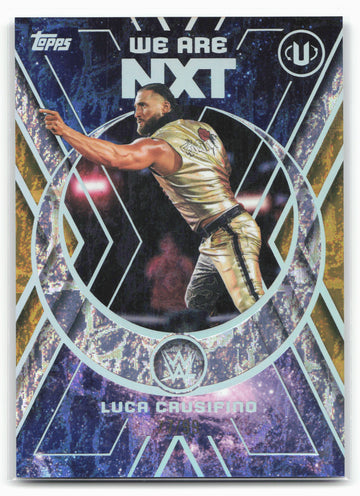 2026 Topps Universe WWE #NXT-2 Luca Crusifino We Are NXT Gold Stone #/99
