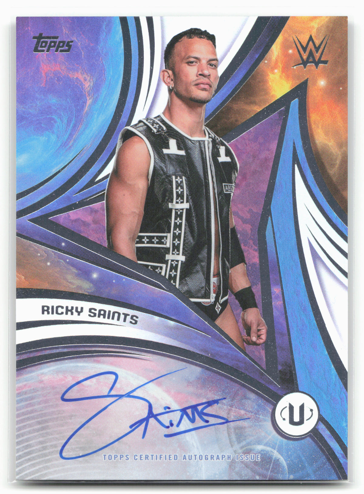 2026 Topps Universe WWE #UA-RY Ricky Saints Universe Autographs