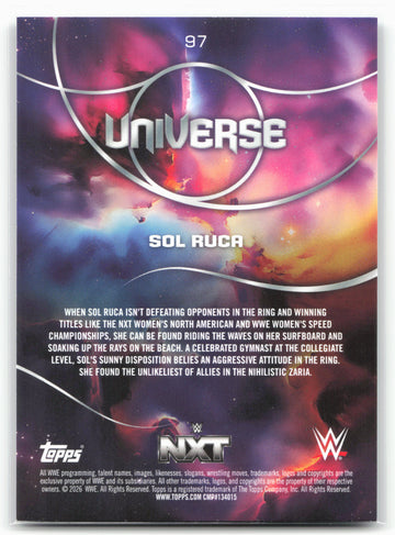 2026 Topps Universe WWE #97 Sol Ruca
