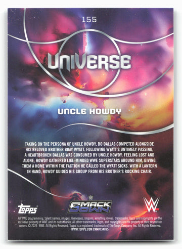 2026 Topps Universe WWE #155 Uncle Howdy