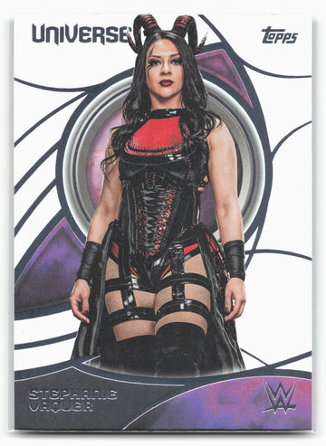 2026 Topps Universe WWE #24 Stephanie Vaquer