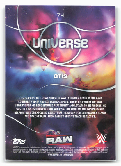 2026 Topps Universe WWE #74 Otis