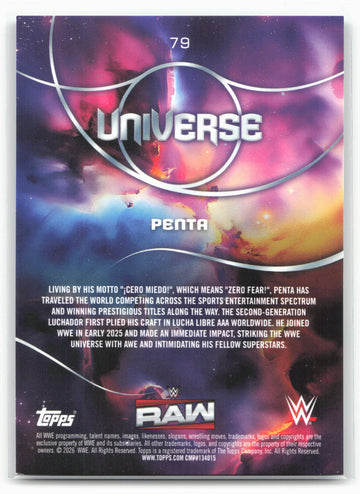 2026 Topps Universe WWE #79 Penta