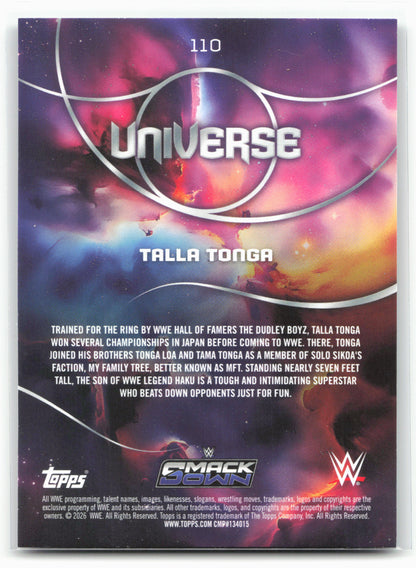 2026 Topps Universe WWE #110 Talla Tonga