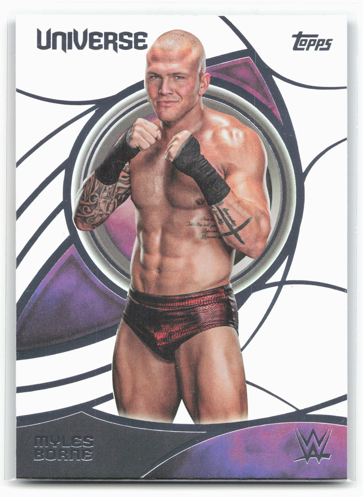 2026 Topps Universe WWE #47 Myles Borne