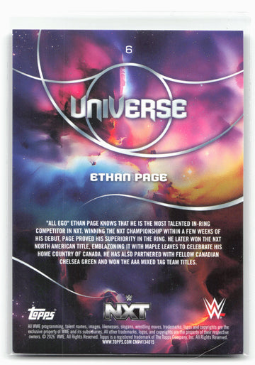 2026 Topps Universe WWE #6 Ethan Page