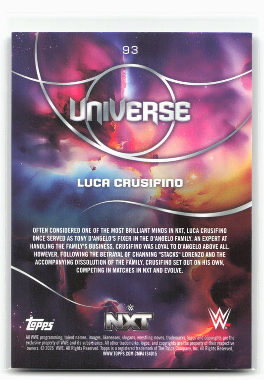 2026 Topps Universe WWE #93 Luca Crusifino