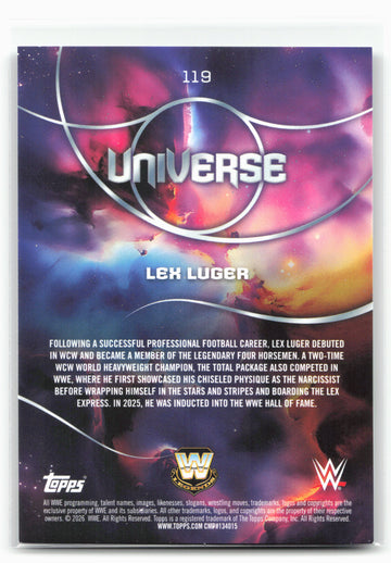 2026 Topps Universe WWE #119 Lex Luger