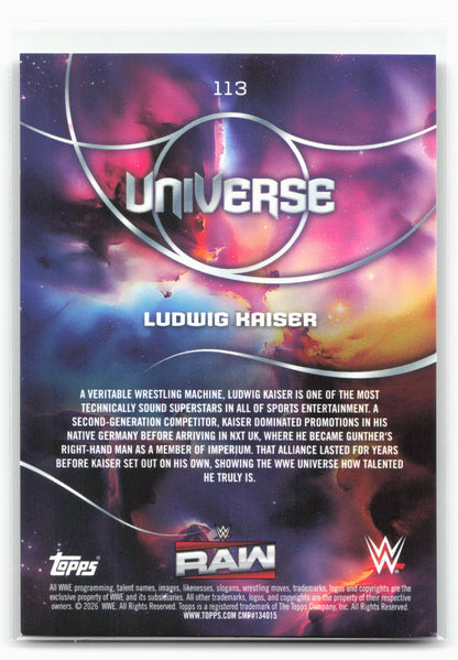 2026 Topps Universe WWE #113 Ludwig Kaiser
