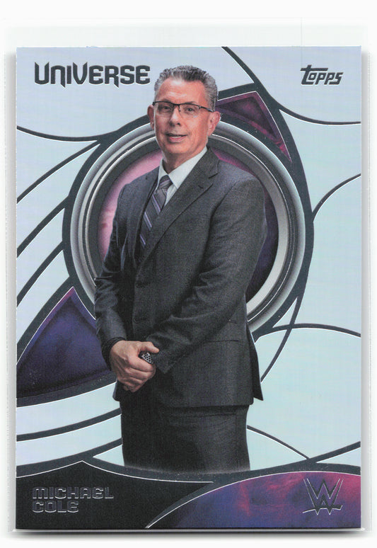 2026 Topps Universe WWE #122 Michael Cole