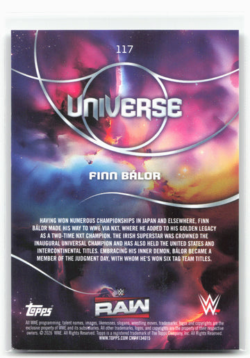 2026 Topps Universe WWE #117 Finn Bálor