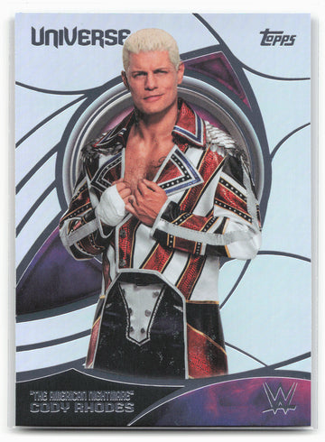 2026 Topps Universe WWE #50 "The American Nightmare" Cody Rhodes