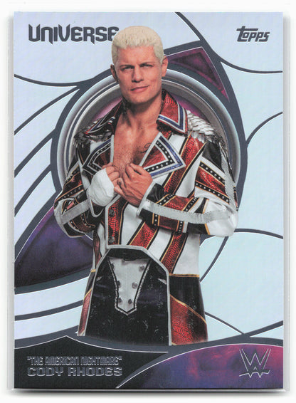 2026 Topps Universe WWE #50 "The American Nightmare" Cody Rhodes