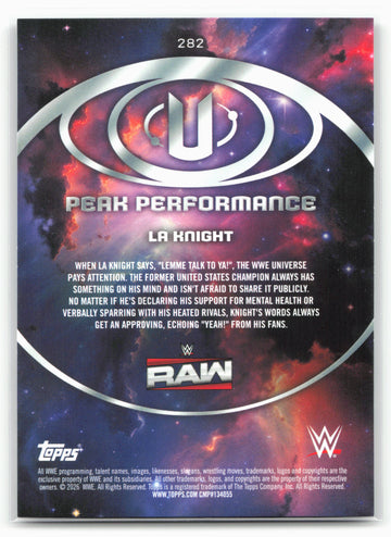 2026 Topps Universe WWE #282 LA Knight