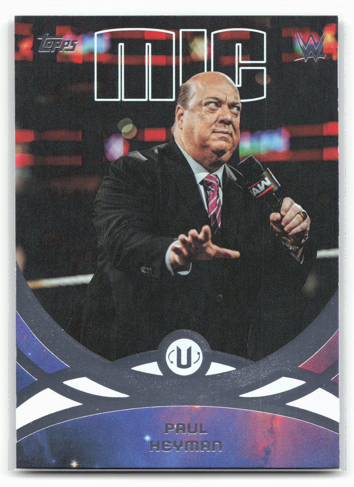 2026 Topps Universe WWE #279 Paul Heyman