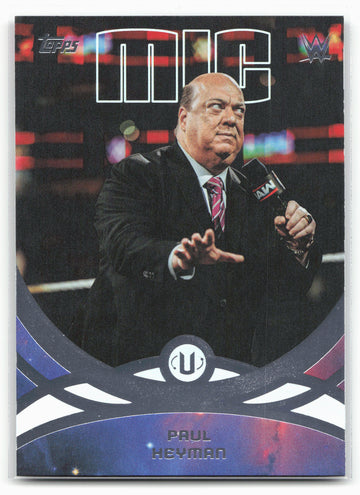 2026 Topps Universe WWE #279 Paul Heyman