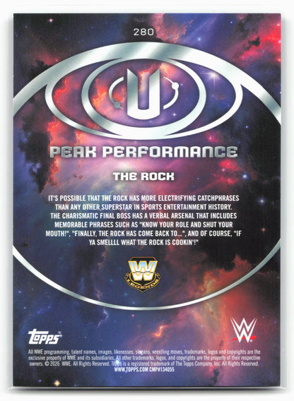 2026 Topps Universe WWE #280 The Rock