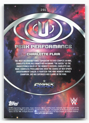 2026 Topps Universe WWE #291 Charlotte Flair