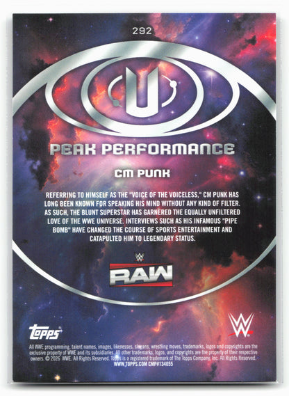 2026 Topps Universe WWE #292 CM Punk