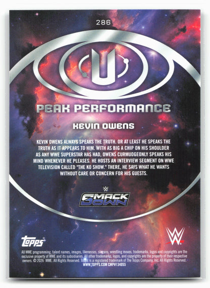 2026 Topps Universe WWE #286 Kevin Owens