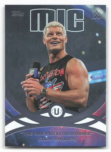 2026 Topps Universe WWE #285 "The American Nightmare" Cody Rhodes