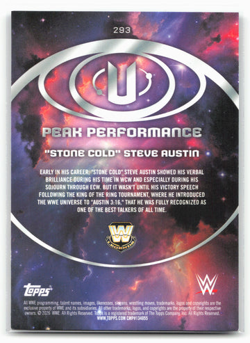 2026 Topps Universe WWE #293 "Stone Cold" Steve Austin Rings