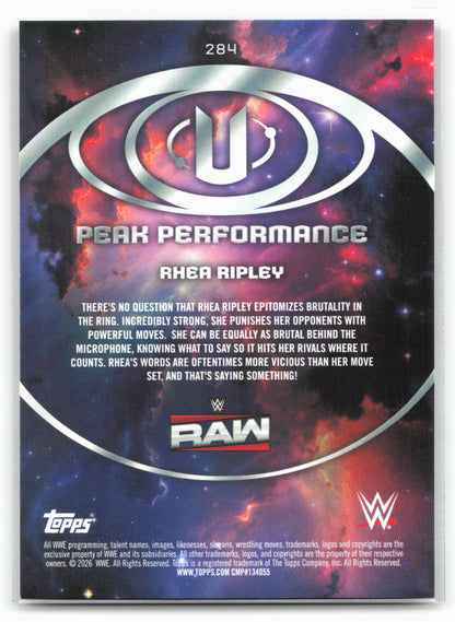 2026 Topps Universe WWE #284 Rhea Ripley