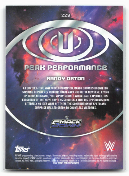2026 Topps Universe WWE #229 Randy Orton