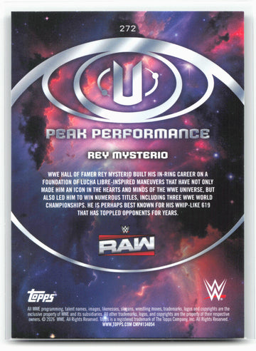 2026 Topps Universe WWE #272 Rey Mysterio