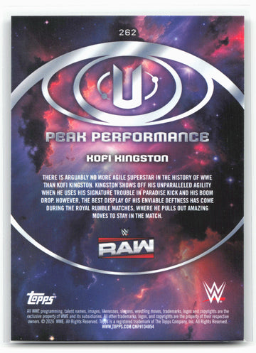 2026 Topps Universe WWE #262 Kofi Kingston